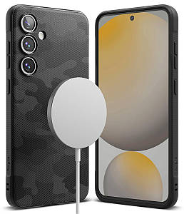 Чохол Ringke Onyx Magnetic до Samsung Galaxy S24 FE Camo Black (OMG975E245)
