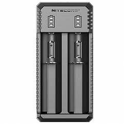 Зарядний пристрій для акумуляторів Nitecore UI2 (на 2 канали)