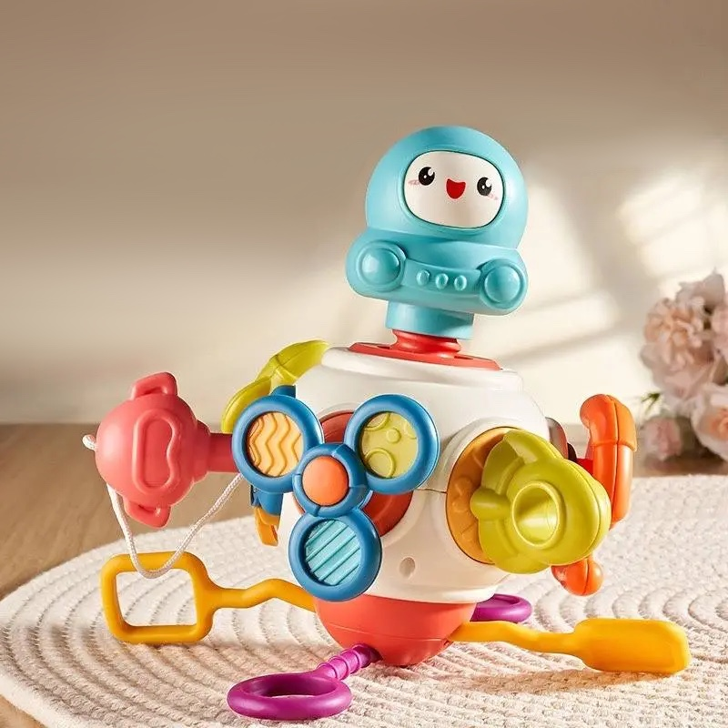 Розвиваючий центр 688-76 "Космонавтик" 8 в 1 багатофункціональна іграшка для малюків, фото 1