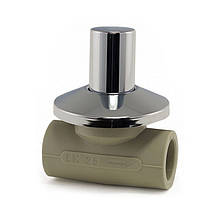 Вентиль ППР Ду 25 під штукатурку Ekoplastik