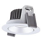 Світильник точковий 8W 220V 680lm 3000K ⌀81mm DIM IP20 срібний [4058075799707] Ledvance SP ADJ P