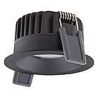 Світильник точковий 8W 220V 680lm 3000K ⌀81mm DIM IP44 чорний [4058075799585] Ledvance SP FIX P