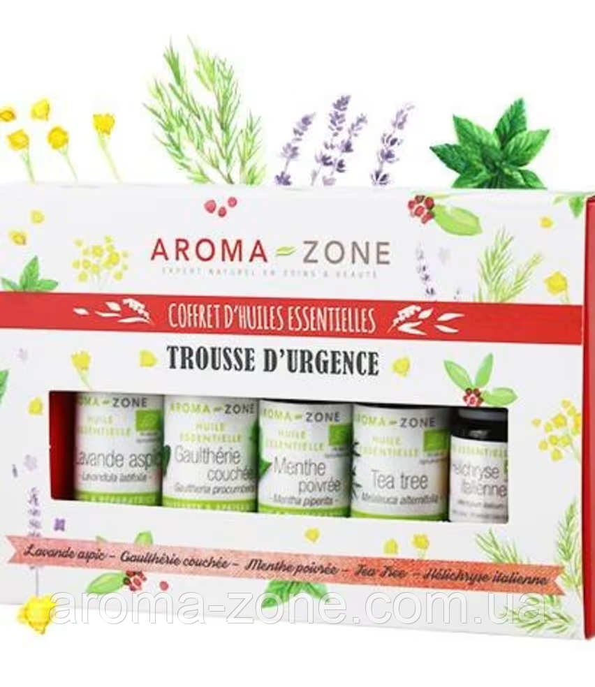 Коробка ефірних олій - Аварійний набір