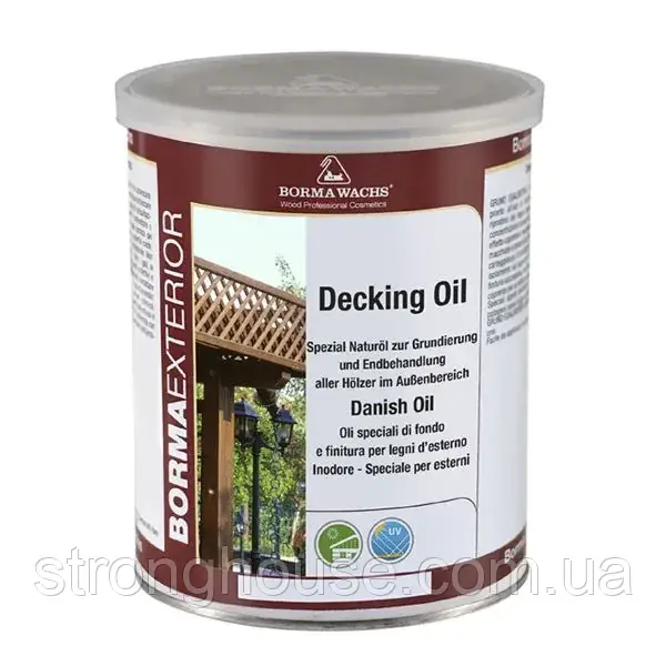 Масло терасне, палубне "Датське" DECKING OIL (DANISH OIL) 5 л 4972