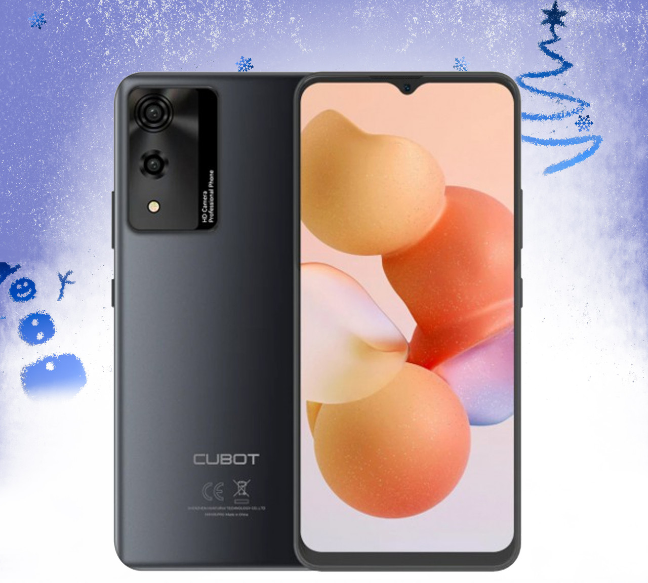 Cubot A10 6.56" | 4/128Gb | 48 Мп | 5100 мАч | Android 14