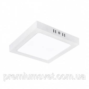 Світильник накл. квадрат 24W ЗССТ 2270Lm d-218  h32мм Selena-24 білий (016-084-0024), фото 1