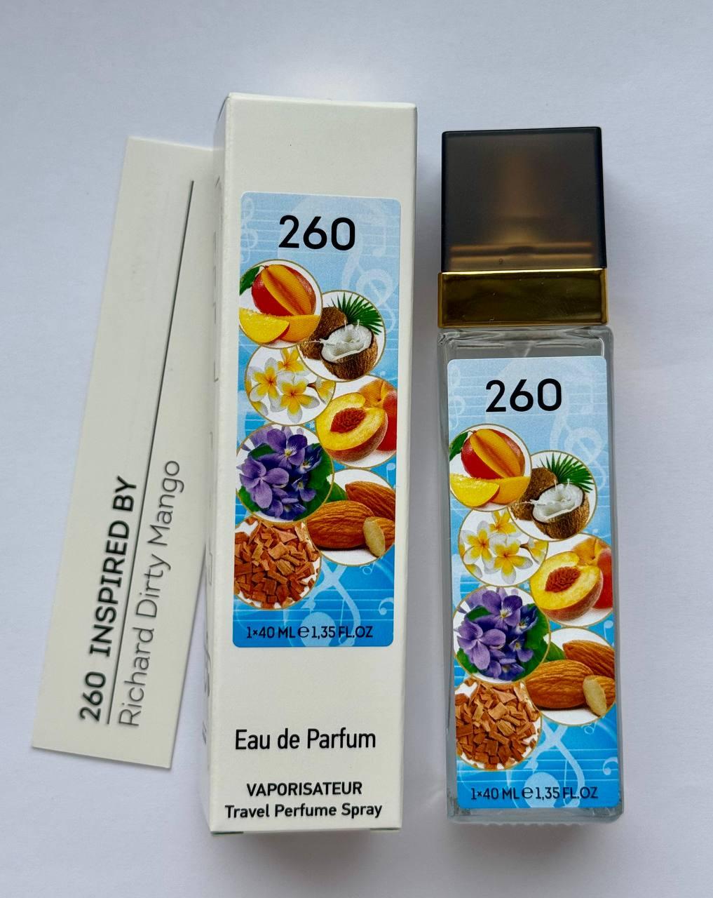 Унісекс парфум № 260 за мотивами Richard Dirty Mango ( Річард Дьюті Манго) 40 МЛ, фото 1