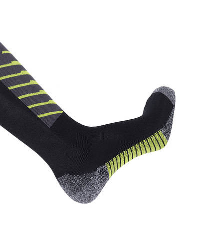 Шкарпетки гірськолижні Salomon S/ACCESS L 42-44 Deep Black Phantom/Sulfur Spring, фото 4