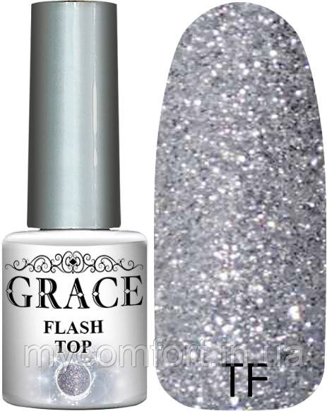 Фінішне покриття Топ Грейс GRACE Top Flash 8 мл