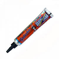 Хна в тюбику для розпису тіла жовтогаряча Golecha 25 г