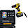 Безщітковий акумуляторний ударний шуруповерт DeWalt DCD850P2T (36V, 9AH) з набором інструментів Деволт bs, фото 3