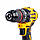 Безщітковий акумуляторний ударний шуруповерт DeWalt DCD850P2T (36V, 9AH) з набором інструментів Деволт bs, фото 8