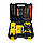 Безщітковий ударний акумуляторний гайковерт DeWalt DCF901P2 (36V 6AH) Девольт 500 Hm з набором інструментів bs, фото 11