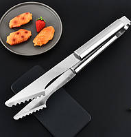 Щипці для гриля MADORU з подовженою ручкою з нержавіючої сталі для барбекю та гриля