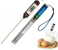 Цифровий кухонний термометр AVADONA для точного вимірювання температури продуктів та рідин