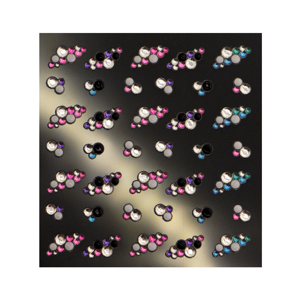 3D слайдер для дизайну нігтів Shiny Nail Applique — Vivid Decoration — Color Bubble, фото 1