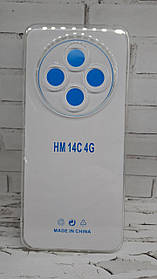 Чохол для Xiaomi Redmi 14C/Poco C75 накладка бампер прозорий