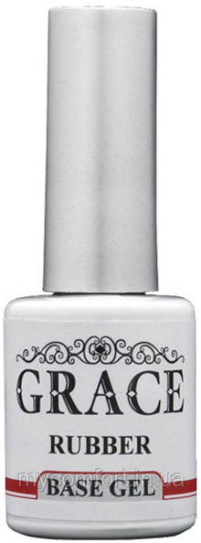 Каучукова основа, база для гель-лаку Грейс Grace Rubber Base Gel 8 мл