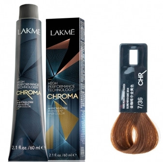 7/36 Крем-фарба д/в 60 мл CHROMA LACME, фото 1