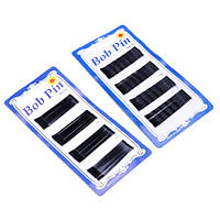 AVADONA Чорні Невидимки для Волосся: Стильна Надійність, 34 шт.