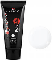 Акрігель для нігтів Atica PolyMix White об'єм 30 мл.