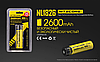 Акумулятор 18650 Nitecore NL1826 2600mAh Li-Ion 3.7V (Жовтий), фото 4