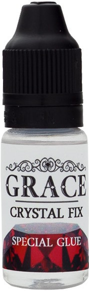 Потужний клей GRACE Crystal Fix для блискучих кристалів, об'єм 10 мл, фото 1