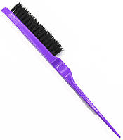 Фіолетовий гребінець AVADONA для пишного начісу з покращеним захопленням волосся