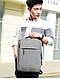 Міський рюкзак MADORU для ноутбука, сірий, фото 9