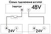 Акумулятор LiFePO4 EASUN 24V 100Ah 2560Wh з вбудованою BMS, фото 4