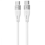 МЗП мережний зарядний пристрій Proove Silicone Power 30W Type-C + Кабель Type-C to Type-C блок блочок, фото 4