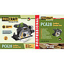 Акумуляторна дискова пила Procraft PCA28 (Акумулятор 20 В, 4 А/год і Зарядна в комплекті), фото 10