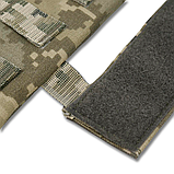 Захист попереку з балістичним пакетом 1 клас захисту Kiborg Pixel, фото 4