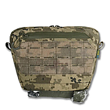 Сумка-напашник M Kiborg з балістичним пакетом 1 клас захисту Militex GU Сordura Pixel, фото 2