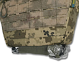 Сумка-напашник M Kiborg з балістичним пакетом 1 клас захисту Militex GU Сordura Pixel, фото 6
