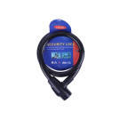 Замок протиугінний ZX1110 ТАТА, тросовий, 15мм*800мм (під ключ), фото 2