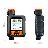 Програмований цифровий автоматичний Таймер Rain Seer Large Подачі Води IPX5 з LCD екраном для садових рослин, газонів і квітів,, фото 6