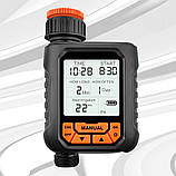 Програмований цифровий автоматичний Таймер Rain Seer Large Подачі Води IPX5 з LCD екраном для садових рослин, газонів і квітів,, фото 8