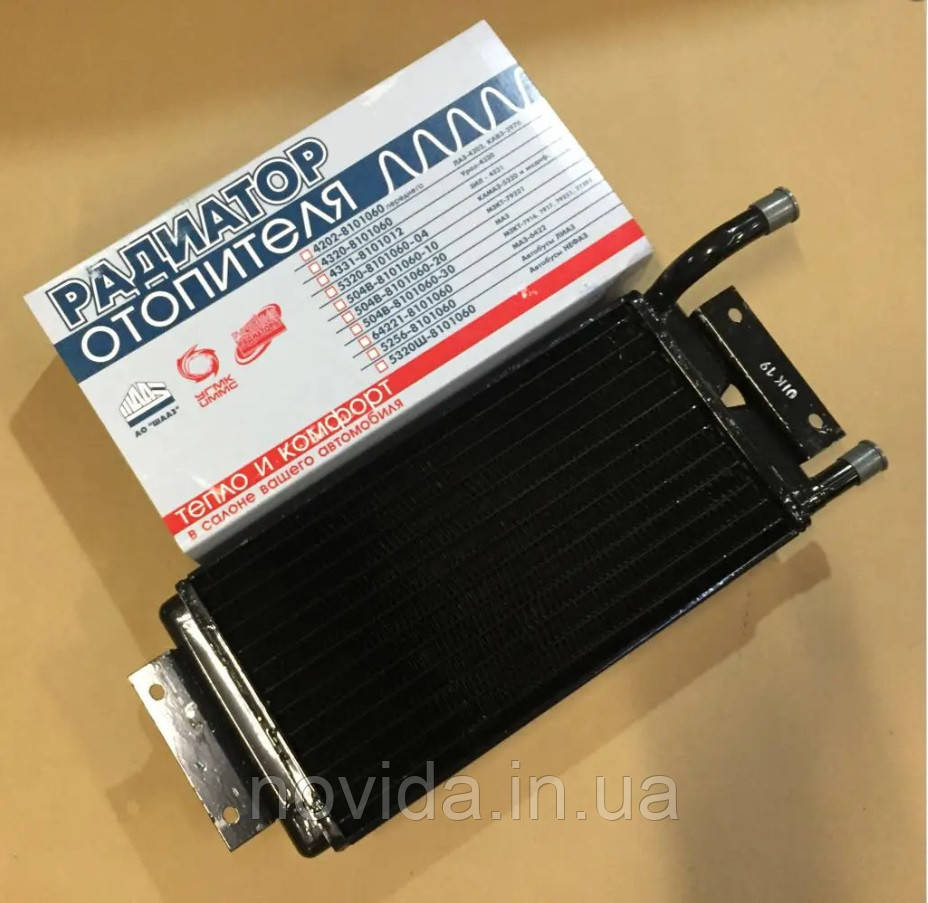 Радіатор опалювача КАМАЗ (мідн.) (4-х ряд.) 5320-8101060