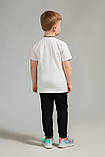 Футболка дитяча Мальта 25/Д057/1-24 122 см. Біла, фото 2