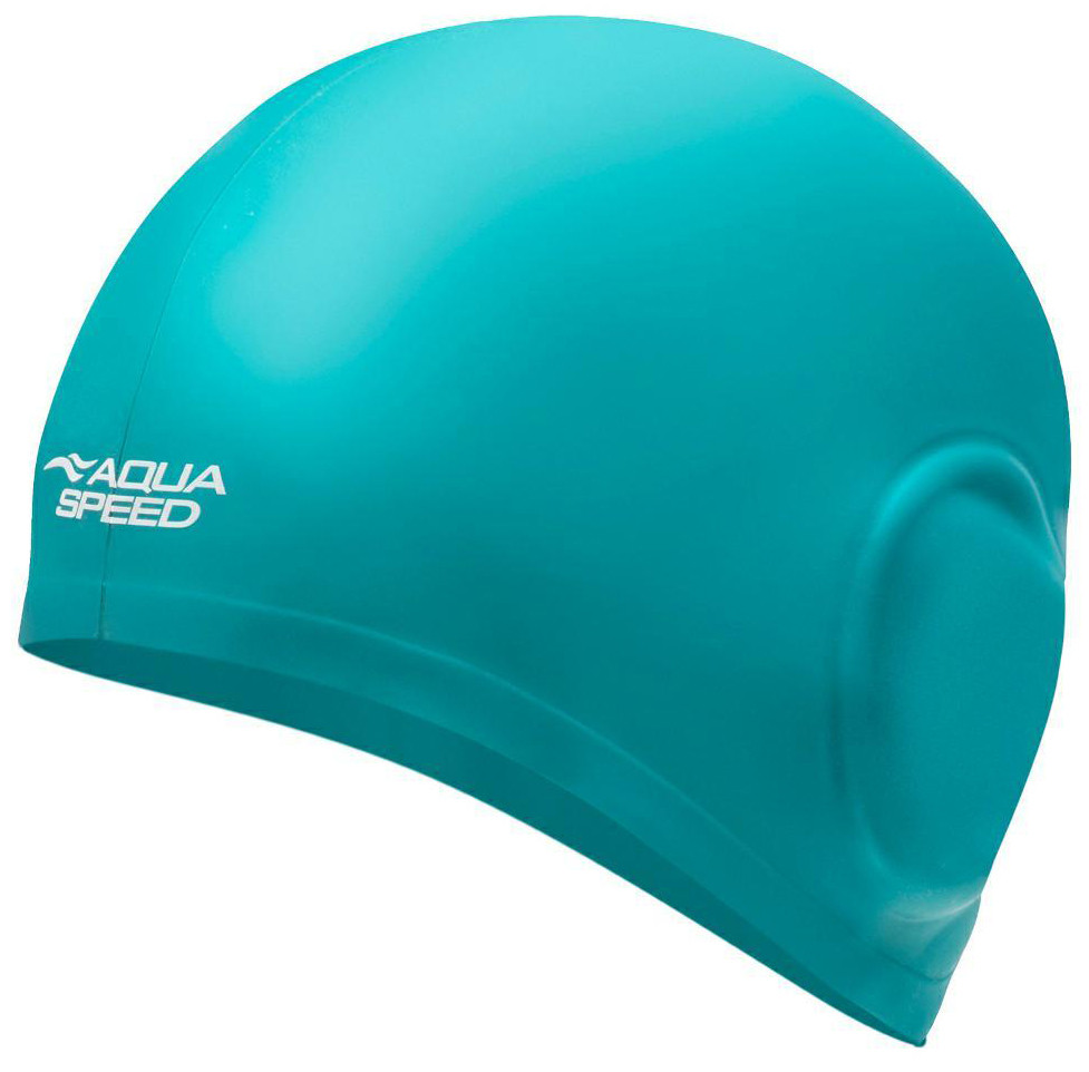 Шапочка для плавання Aqua Speed Ear Cap Volume 61508 (284-11) Turquoise, фото 1