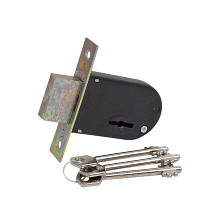 Замок Bruno 157F хром