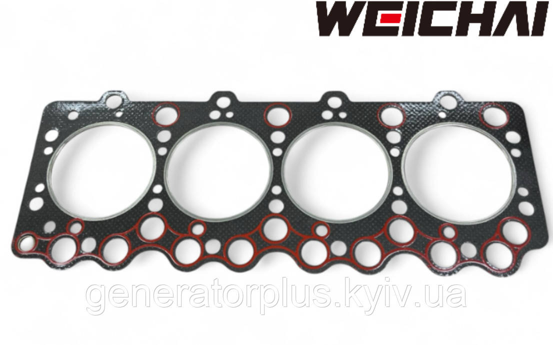 Прокладка ГБЦ на двигун 4102 YUCHAI (4 циліндра), фото 1