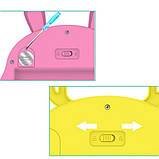 Дитячий графічний планшет для малювання Animals Writing Tablet LCD зі стилусом Жовтий, фото 5