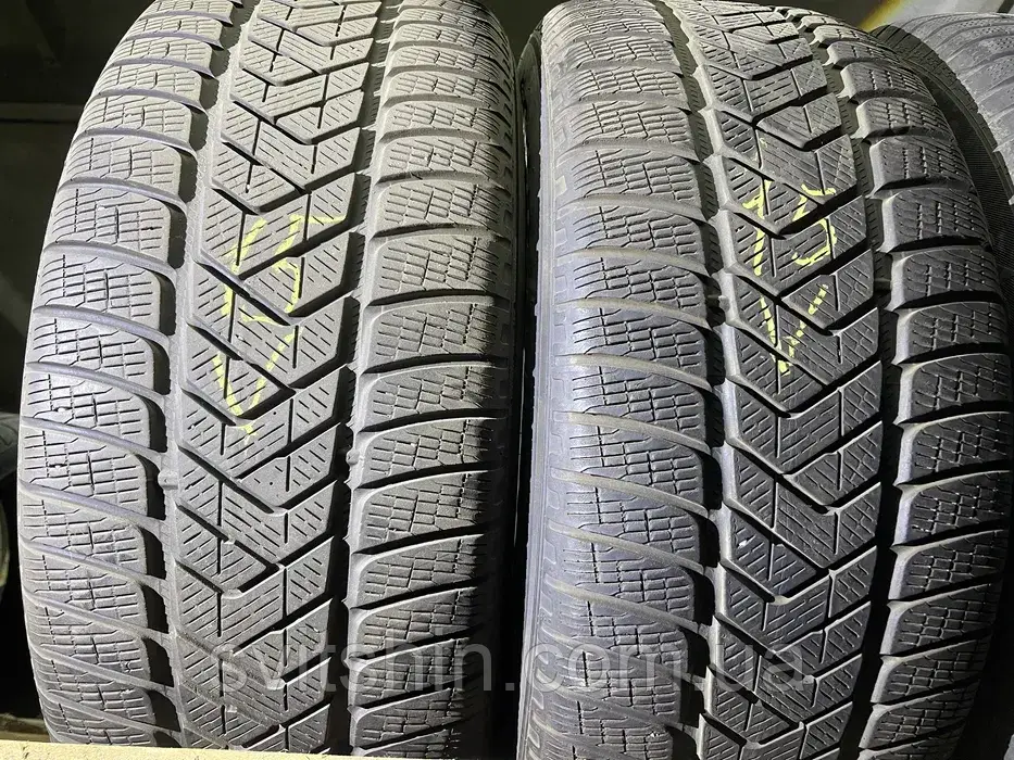 Шини зима 255/60R18 PIRELLI Scorpion Winter 2шт добрий стан рік 2015, фото 1