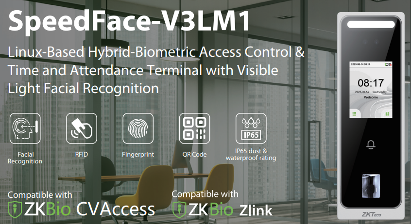 ZKTeco SpeedFace V3LM1