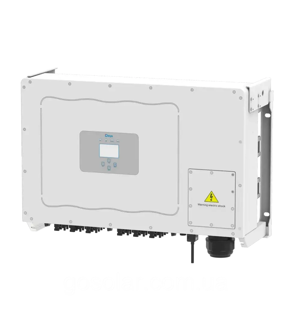 Мережевий інвертор трифазний, 100 кВт, Deye SUN-100K-G03, 6 MPPT, Wi-Fi, IP65, фото 1