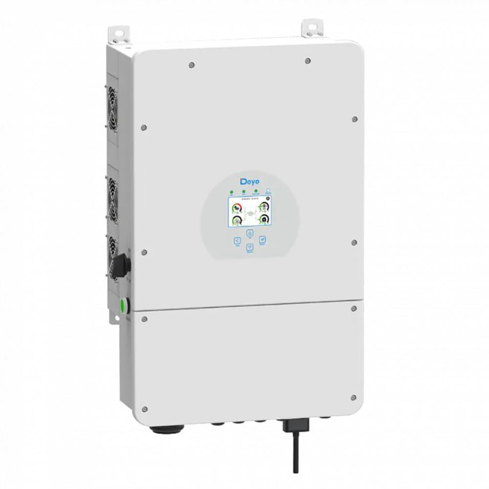 Гібридний інвертор однофазний, 8 кВт, Deye SUN-8K-SG01LP1-EU WiFi, 2 MPPT, IP65 (низьковольтний)