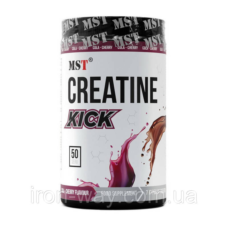 Creatine Kick (500 g, peach ice tea)