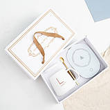 Чашка Lucky з кераміки з підставкою і підігрівом від 220в 350 мл, біла, фото 5